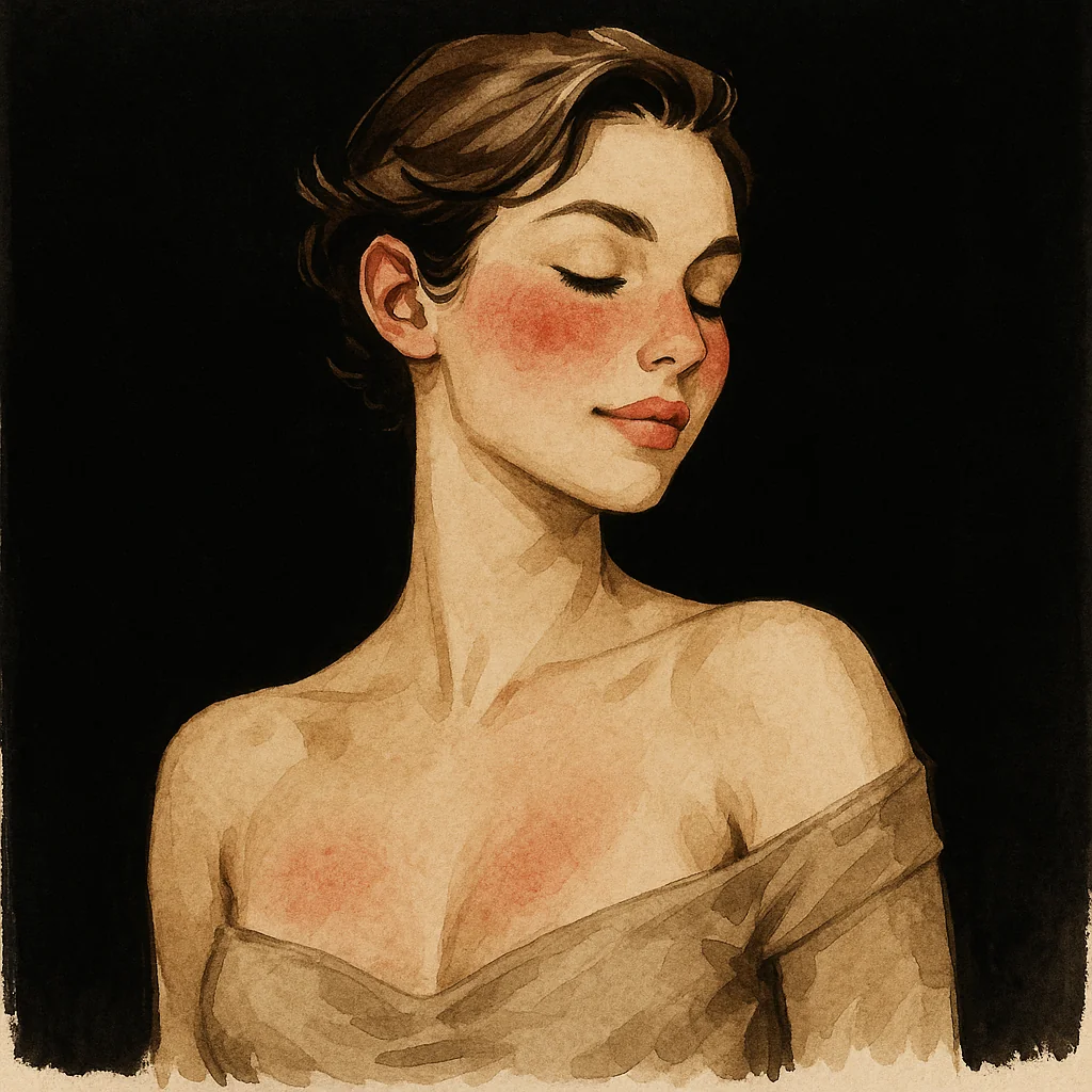 Woman being praised