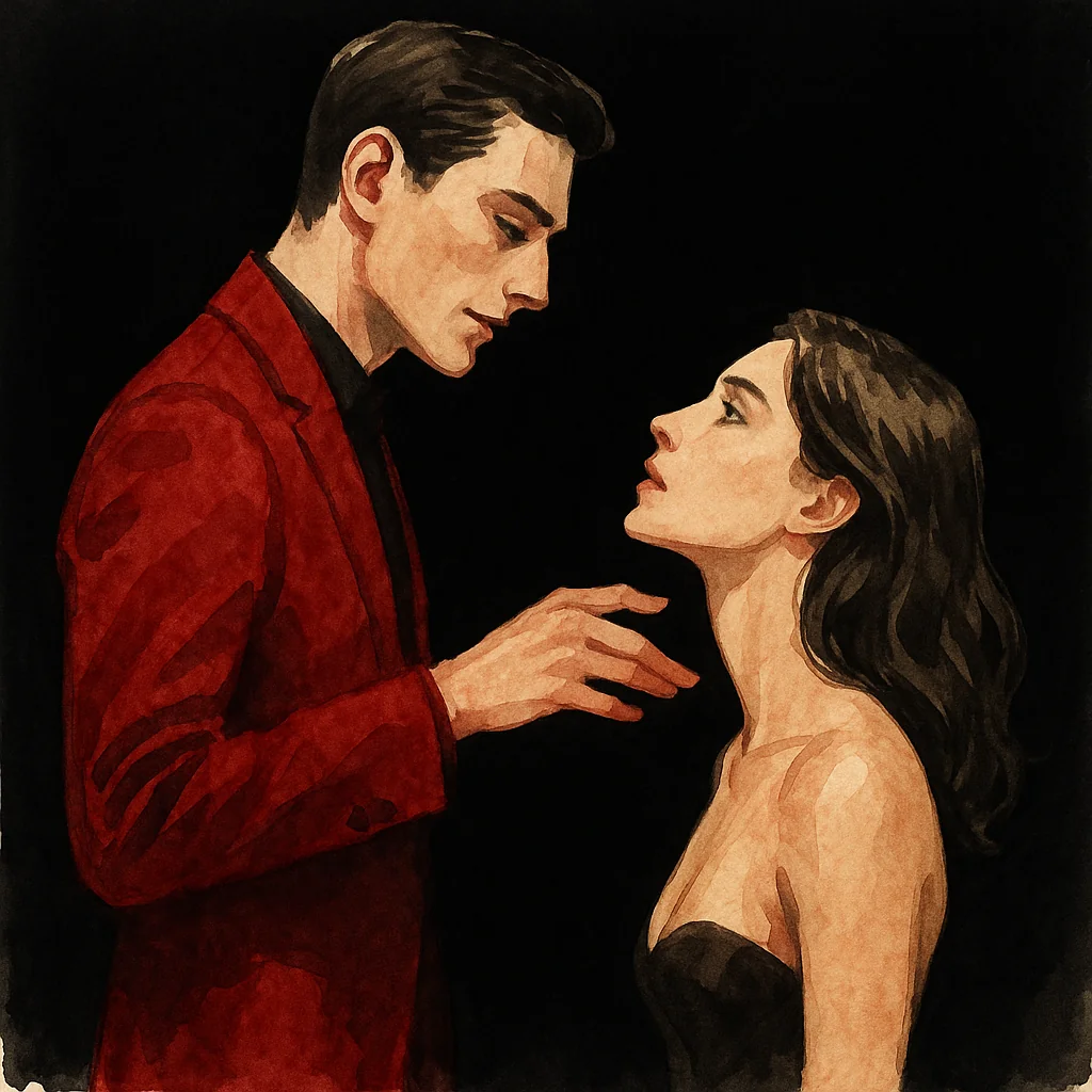 A woman begging to be bred