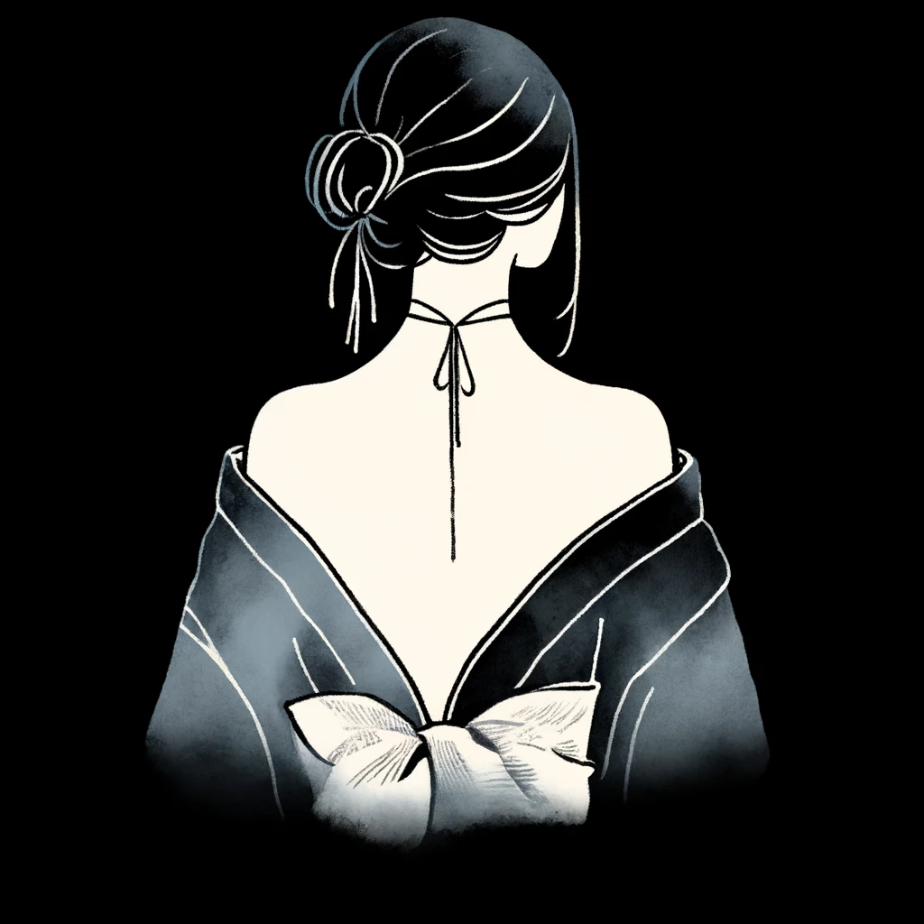 A gor with perfect posture