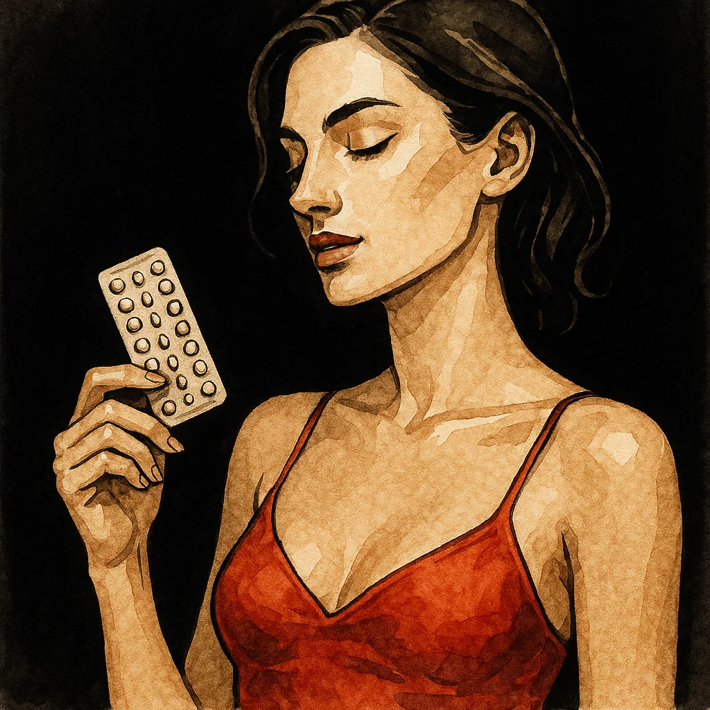 The erotic thrill of breeding kink lies in flirting with taboo—knowing contraception keeps danger firmly at bay.